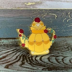 Princess Belle Teapot Loungefly Disney Pin